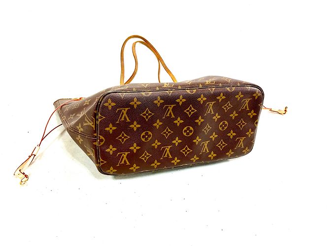 Neverfull Louis Vuitton NIEMALS MM-MONOGRAMM Braun - Ansicht 12
