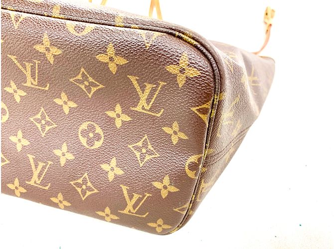 Neverfull Louis Vuitton NIEMALS MM-MONOGRAMM Braun - Ansicht 13