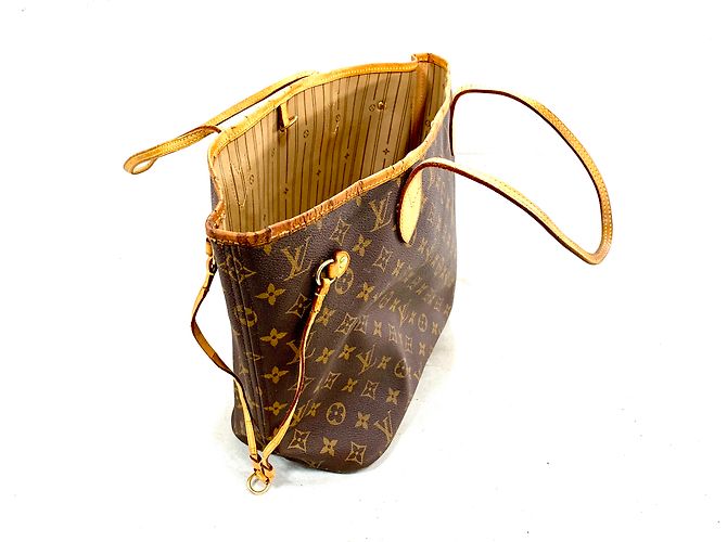 Neverfull Louis Vuitton NIEMALS MM-MONOGRAMM Braun - Ansicht 20