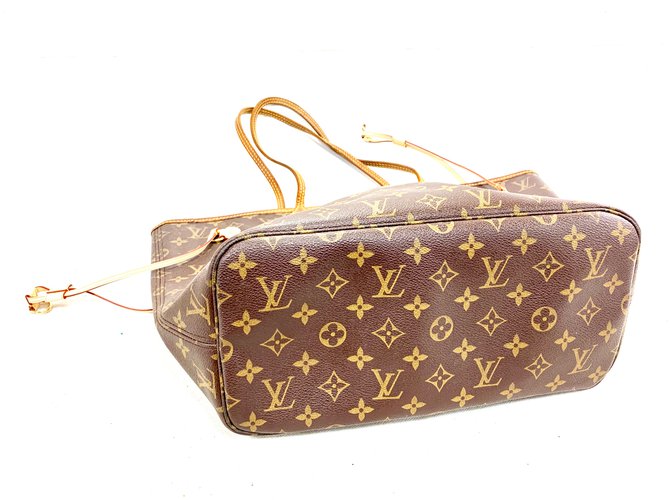 Neverfull Louis Vuitton NIEMALS MM-MONOGRAMM Braun - Ansicht 3