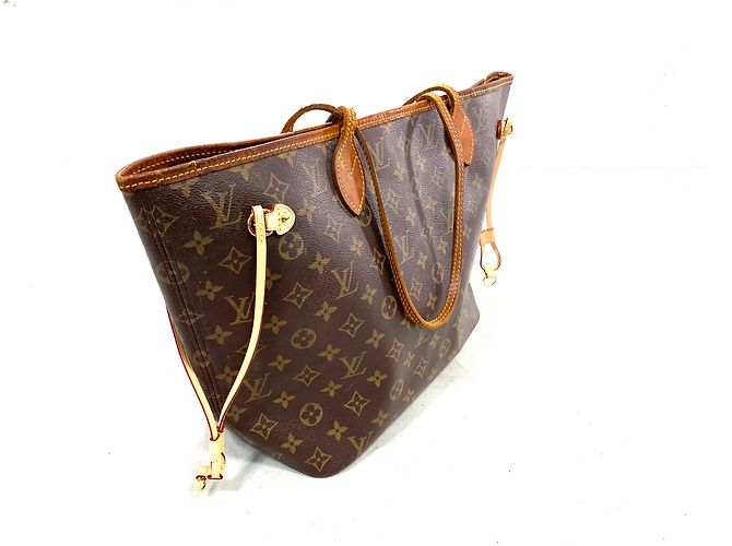Neverfull Louis Vuitton NIEMALS MM-MONOGRAMM Braun - Ansicht 9