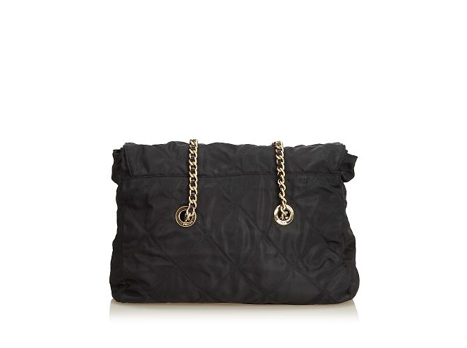 Prada La bolsa de asas de nylon acolchada - vista 3