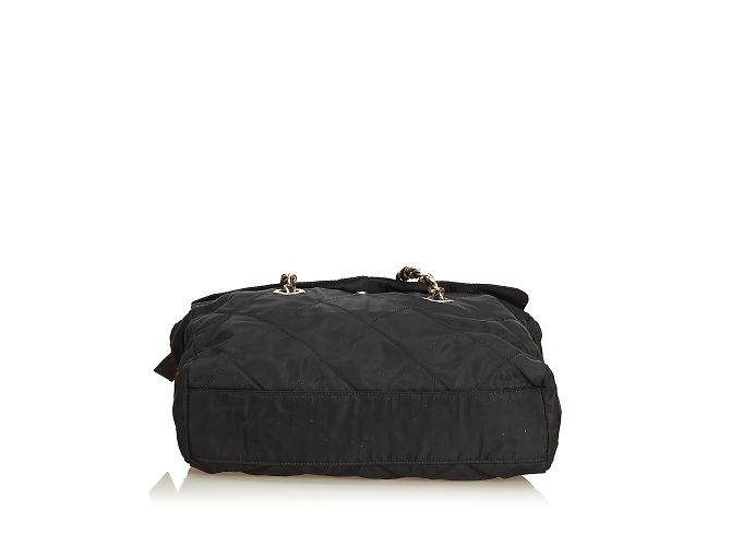 Prada La bolsa de asas de nylon acolchada - vista 4