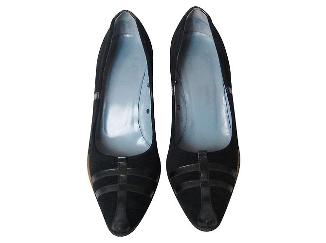 Décolleté Bally Ticara in scamosciato nero - vista 2