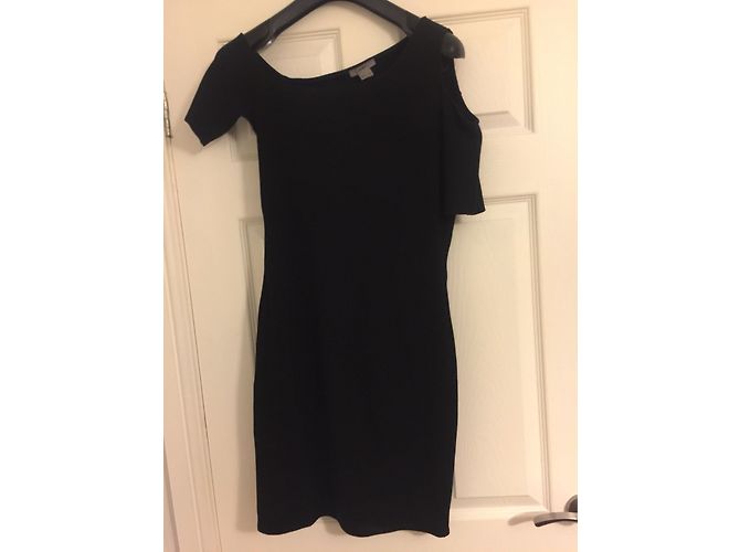 Helmut Helmut Lang Helmut Lang Bodycon Kleid Cold Shoulder Schwarz - Ansicht 3