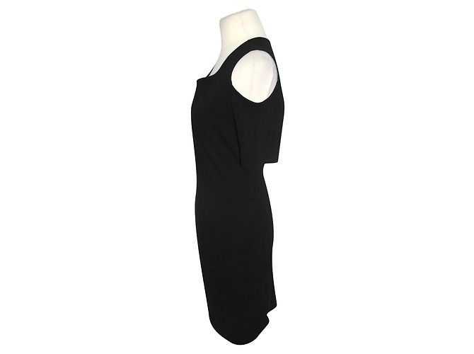 Helmut Helmut Lang Helmut Lang Bodycon Kleid Cold Shoulder Schwarz - Ansicht 4