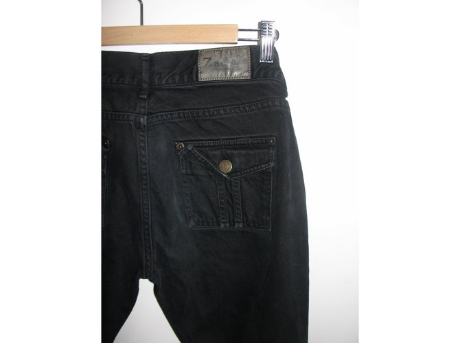 Vaqueros rectos negros Zadig & Voltaire - vista 3