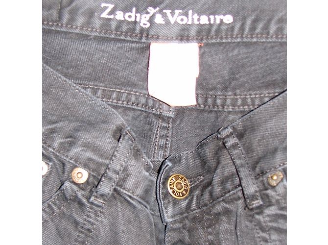 Vaqueros rectos negros Zadig & Voltaire - vista 4