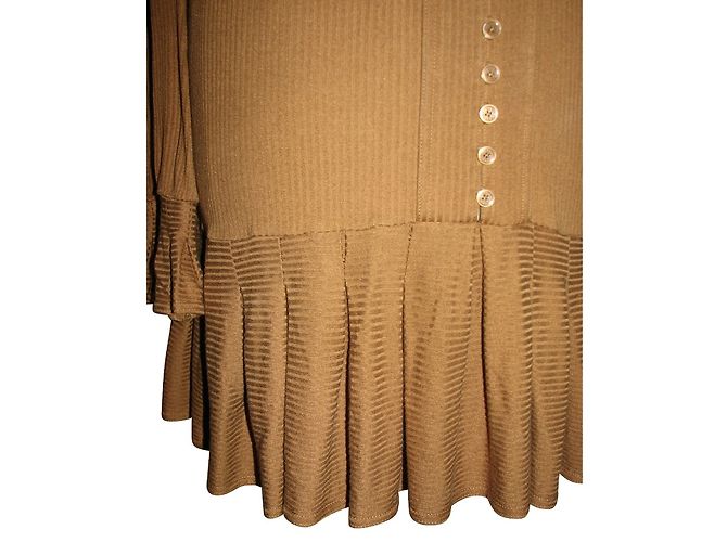 Marc by Marc Jacobs Seidenkleid Cognac - Ansicht 4