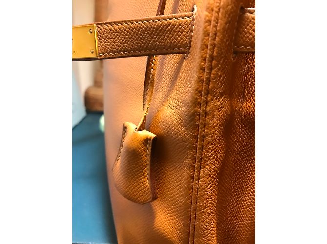 Hermès Kelly 1986 o 1987 Beige Caramelo - vista 14