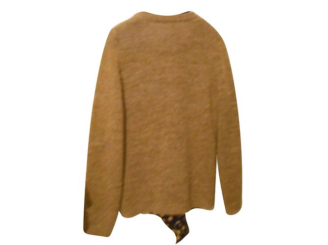 Autre Marque Weste mit beige und beige gepunkteter Bluse auf schwarz Größe 4 it oder 40 fr - Ansicht 2