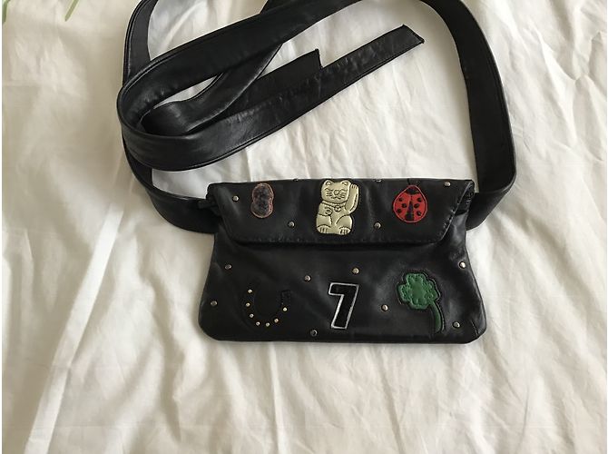 Agnelle Astuccio stupendo e bellissimo di banana e altri... Nero - vista 6