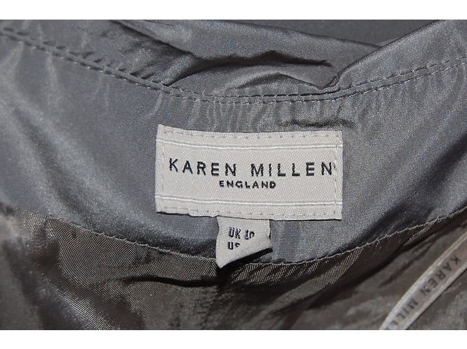 Karen Millen Silber trägerloses Kleid - Ansicht 6