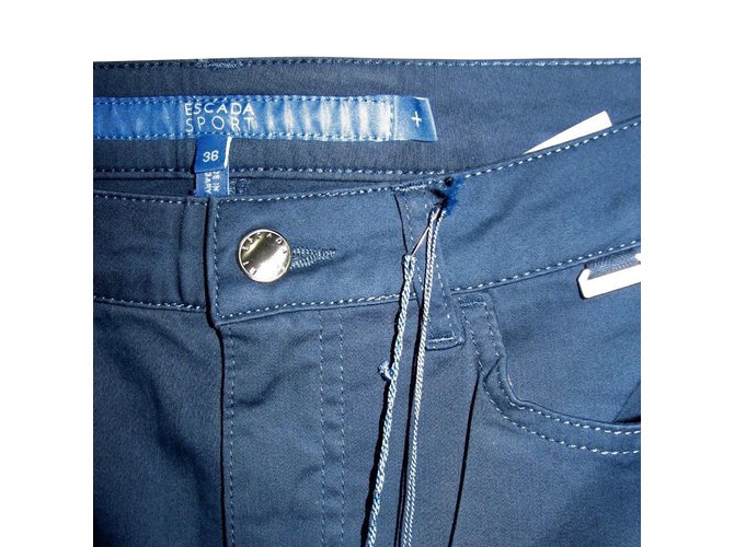 Jeans Escada Sport Blu Cotone Elastan - vista 4
