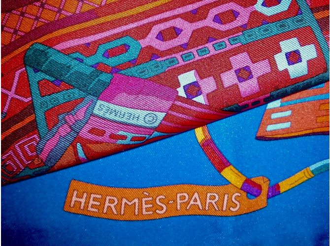 Hermès REISEN in STOFFEN Mehrfarben - Ansicht 12