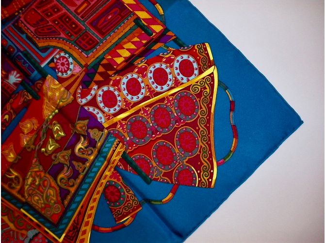 Hermès REISEN in STOFFEN Mehrfarben - Ansicht 5