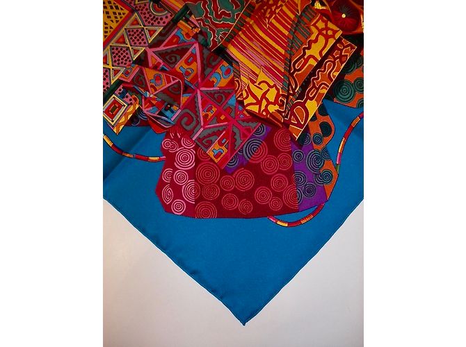 Hermès REISEN in STOFFEN Mehrfarben - Ansicht 9