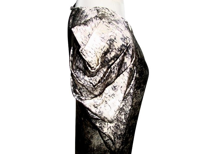 Vestido de seda Day Birger & Mikkelsen Dragonsleeve Arena Bronce - vista 5