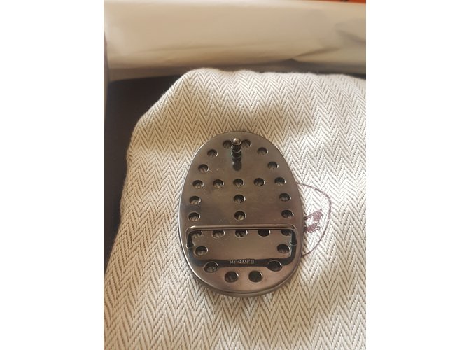 Hermès Fibbia per cintura Grigio antracite - vista 3