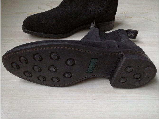 Loake Chatterley Negro - vista 4