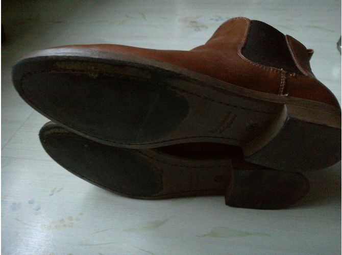 Dune Botas de tornozelo Conhaque - vista 6