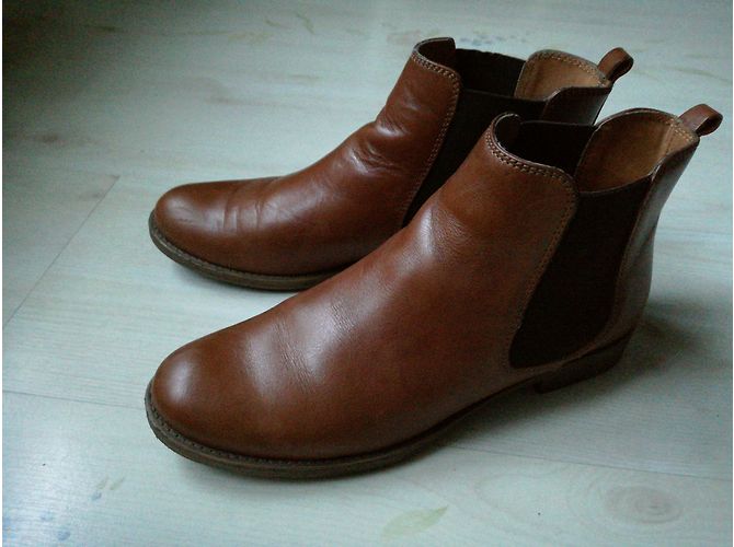 Dune Botas de tornozelo Conhaque - vista 7