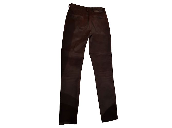 Ikks Pantalones burdeos 7 / 8eme - vista 2
