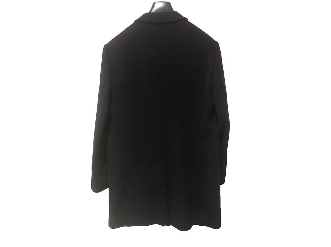Sandro Men Blue Wool Coat - view 2