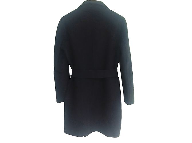 Autre Marque Abrigo Max Mara de lana azul talla 44 - vista 2