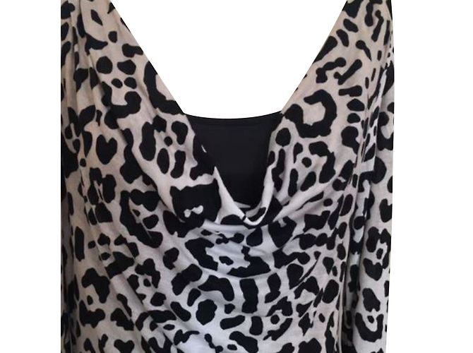 Abito Alice by Temperley con stampa leopardata e ruches Stampa leopardo - vista 3