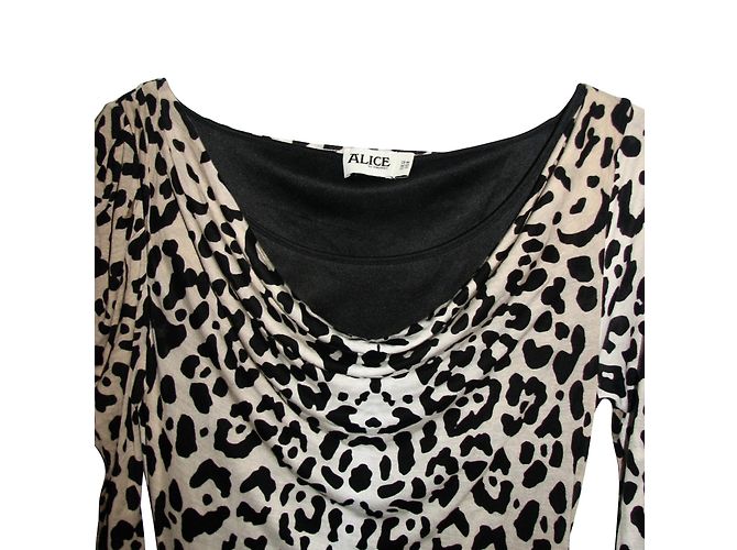 Abito Alice by Temperley con stampa leopardata e ruches Stampa leopardo - vista 5