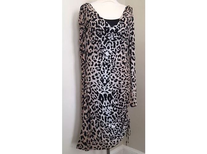Abito Alice by Temperley con stampa leopardata e ruches Stampa leopardo - vista 6