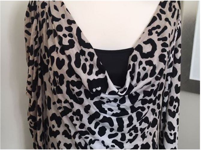 Abito Alice by Temperley con stampa leopardata e ruches Stampa leopardo - vista 9