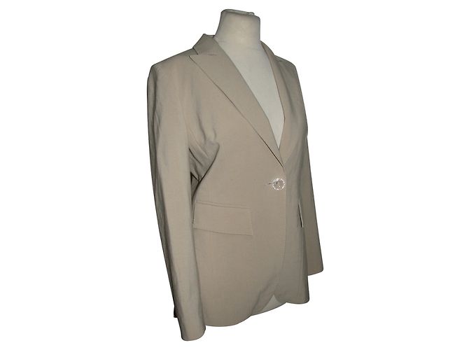 Joseph Wollmischgewebe Blazer Creme Roh - Ansicht 2