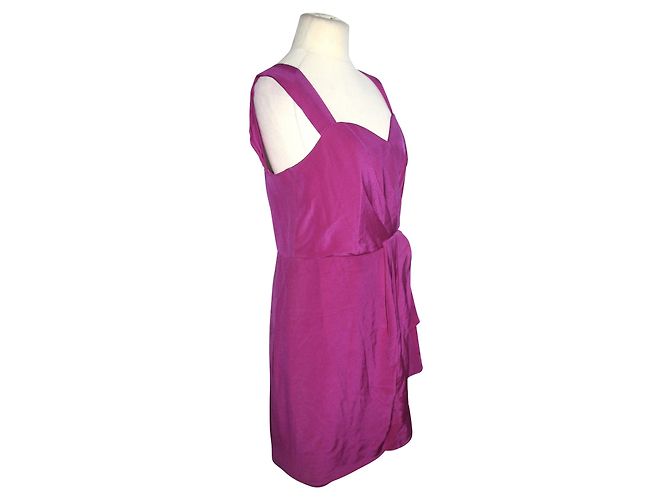Vestido de seda Temperley London Rosa - vista 2