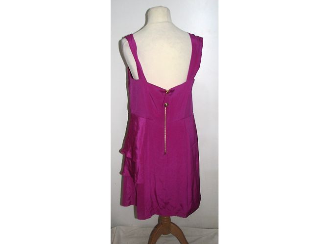 Vestido de seda Temperley London Rosa - vista 3