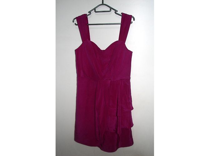 Vestido de seda Temperley London Rosa - vista 5