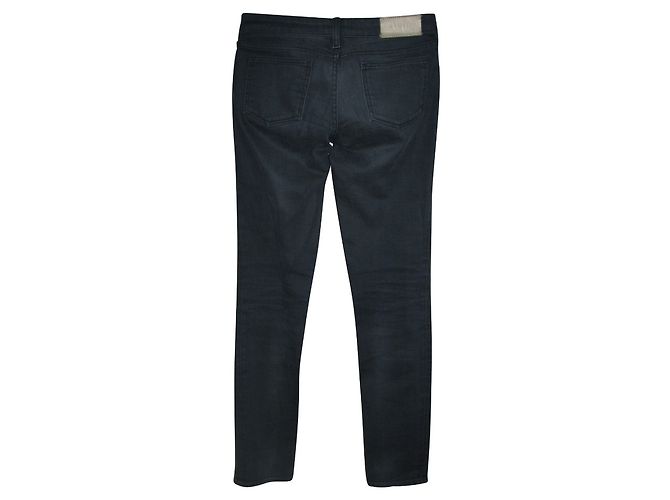 Vaqueros skinny Acne Kex Thunder en denim azul - vista 2