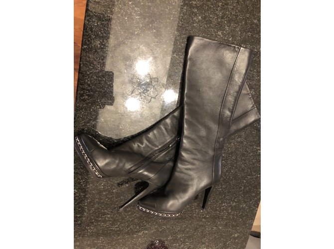 Chanel Stiefel Schwarz - Ansicht 10