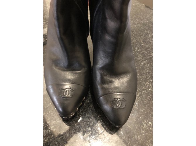 Chanel Stiefel Schwarz - Ansicht 11