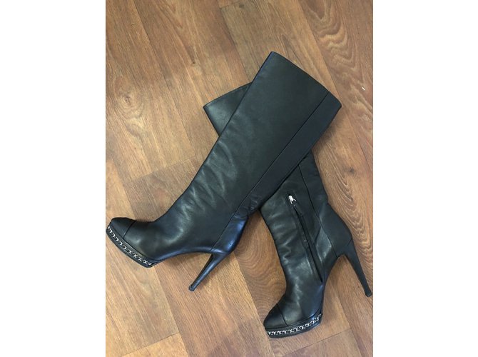 Chanel Stiefel Schwarz - Ansicht 4