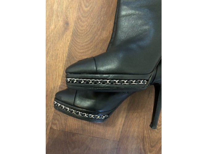 Chanel Stiefel Schwarz - Ansicht 5