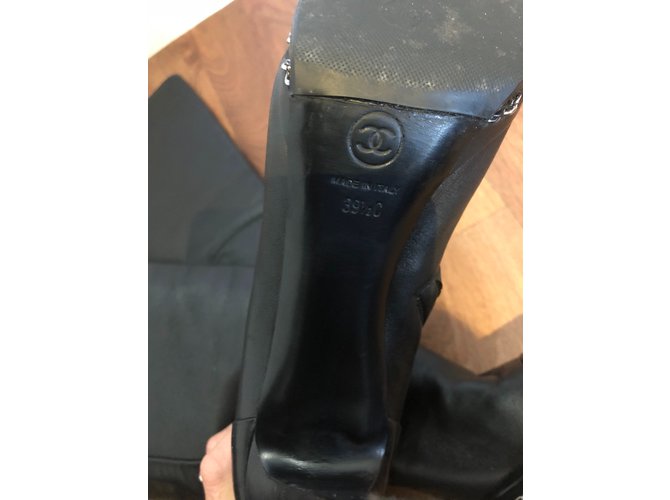 Chanel Stiefel Schwarz - Ansicht 8