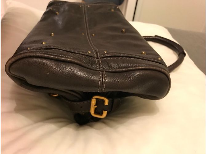 Borsa a mano Chloé Paddington in pelle marrone Cioccolato Marrone scuro - vista 4