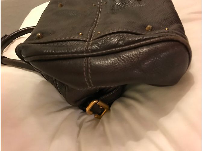 Borsa a mano Chloé Paddington in pelle marrone Cioccolato Marrone scuro - vista 5
