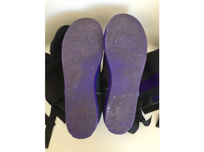 Botas Kenzo en tejido estampado gráfico morado negro azul 37 Púrpura - vista 7