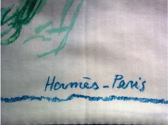 Hermès Pirouette au galop Aus weiß - Ansicht 2