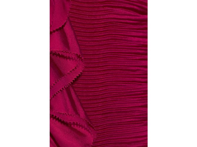 Diane Von Furstenberg Fermina Bandeau-Kleid in Rot Bordeaux - Ansicht 4