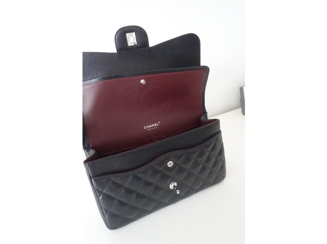 Timeless SACCHETTO CHANEL CLASSICO GM Nero - vista 11