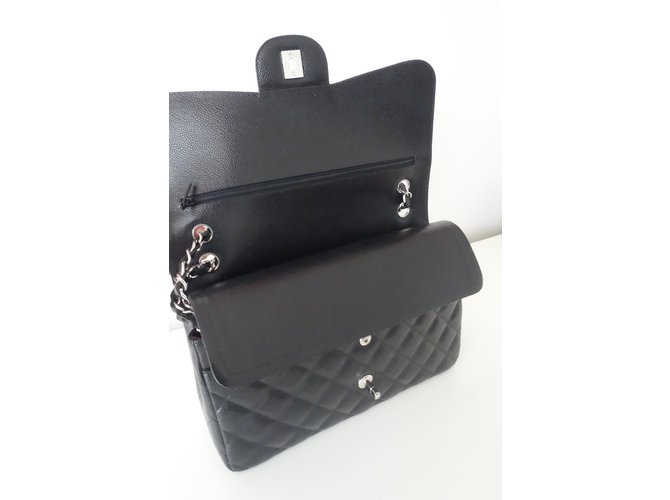 Timeless SACCHETTO CHANEL CLASSICO GM Nero - vista 12